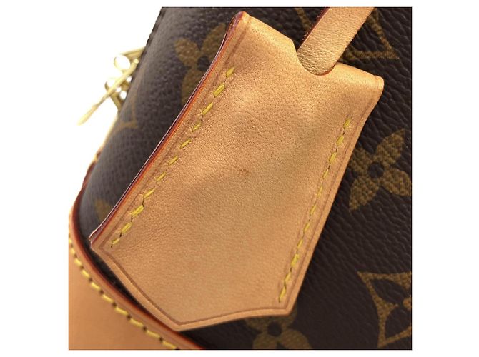 Borsa Louis Vuitton Monogram Alma BB Marrone - vista 4