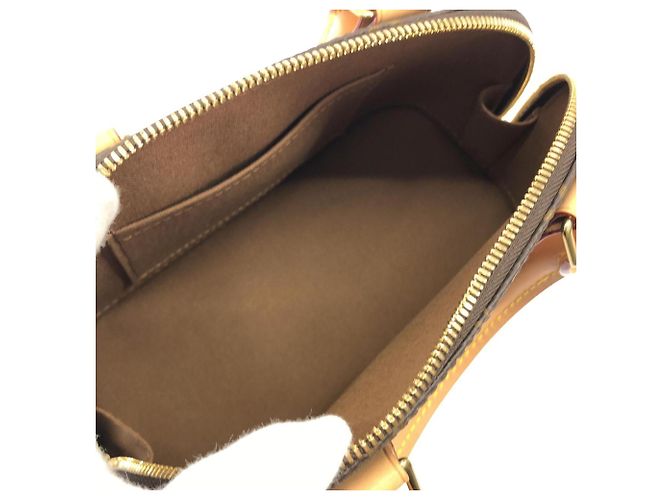 Borsa Louis Vuitton Monogram Alma BB Marrone - vista 7