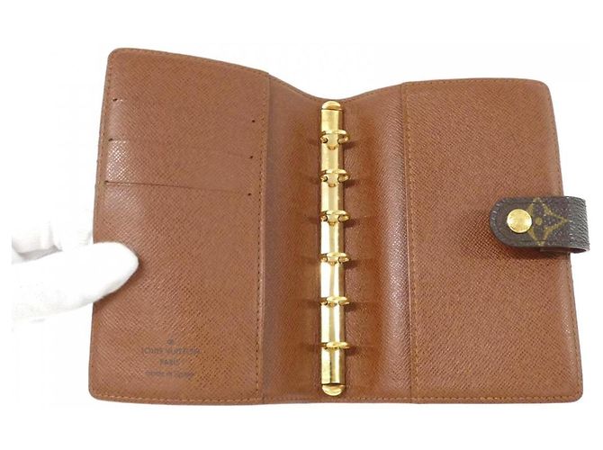 Louis Vuitton Monogram Agenda PM Organizer Brown - view 6