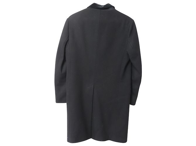 Abrigo largo McQ by Alexander McQueen en negro Lana Vergine - vista 2