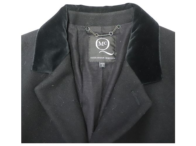 Abrigo largo McQ by Alexander McQueen en negro Lana Vergine - vista 3