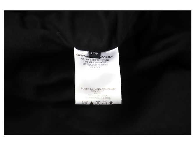 Abrigo largo McQ by Alexander McQueen en negro Lana Vergine - vista 5