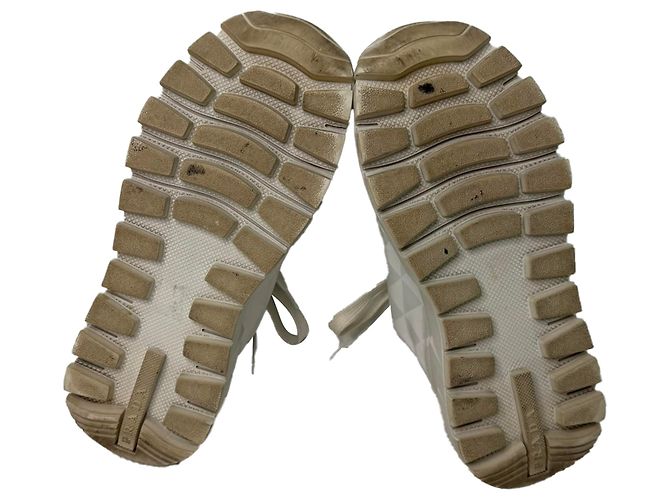 Sneakers Prada Prax 01 in pelle bianca Bianco - vista 6