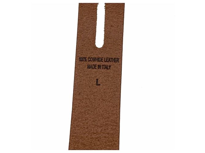 Cintura con lacci Lecce in pelle marrone Isabel Marant Stampa python - vista 6