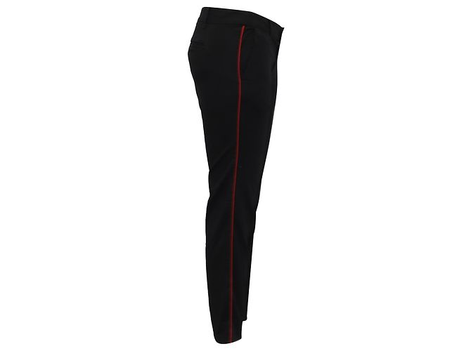 Pantalones Nili Lotan en algodón negro - vista 2