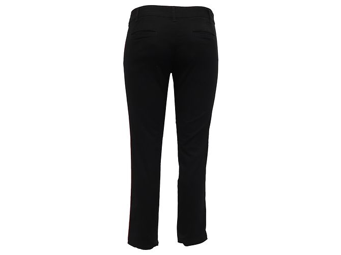 Pantalones Nili Lotan en algodón negro - vista 3