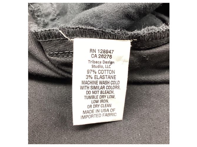 Pantalones Nili Lotan en algodón negro - vista 4