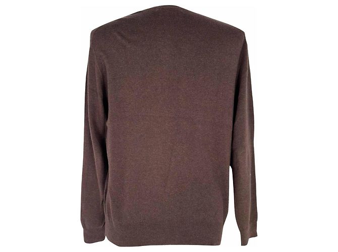 Polo Ralph Lauren Pullover aus brauner Baumwolle - Ansicht 4