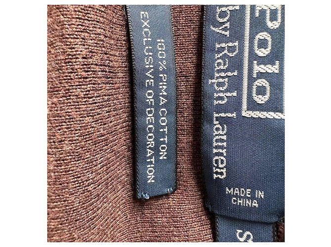 Polo Ralph Lauren Pullover aus brauner Baumwolle - Ansicht 5