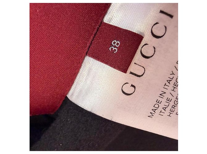 Abrigo reversible Gucci GG en lana negra Negro - vista 8