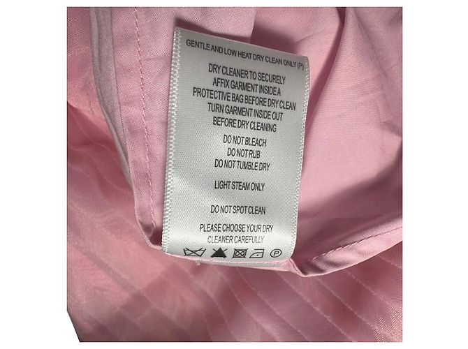 Maje Mini abito Soundscape di Aje in nylon rosa Marrone - vista 8