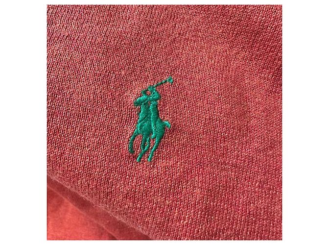 Polo Ralph Lauren Pullover aus orangefarbener Baumwolle - Ansicht 6