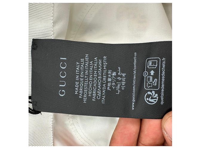 Gorra bucket de twill estampado Gucci en algodón con estampado floral - vista 11