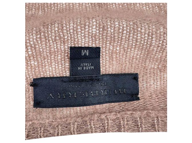 Burberry Prorsum Pullover aus braunem Kaschmir Rot - Ansicht 5