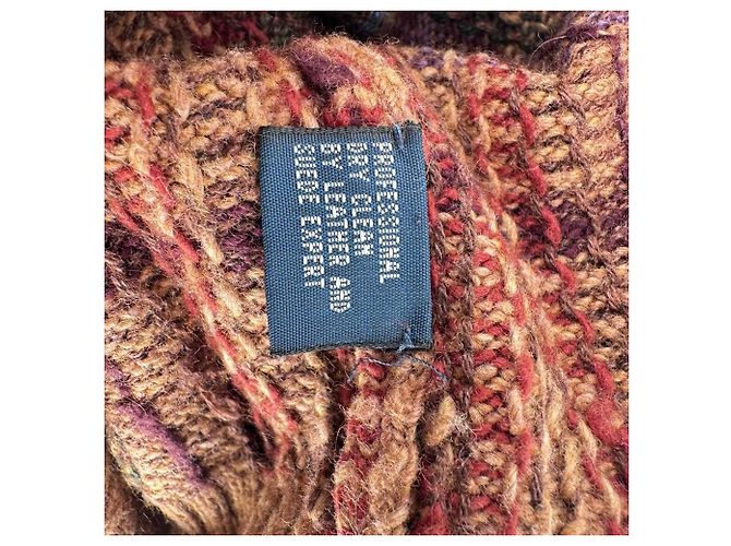 Polo Ralph Lauren Karo-Pullover aus Wolle und Kaschmir in Braun - Ansicht 6