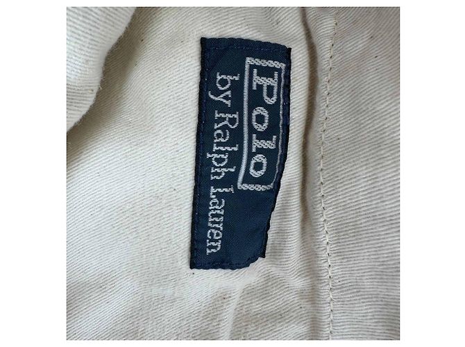 Pantaloni Cargo Ralph Lauren in cotone color Tan Marrone Beige - vista 16