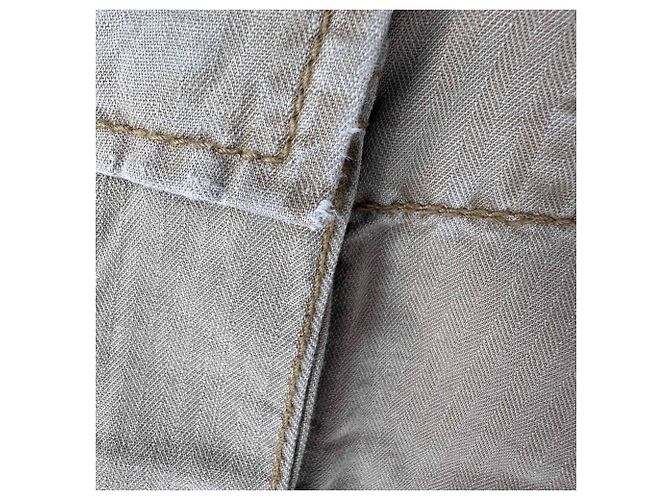 Pantaloni Cargo Ralph Lauren in cotone color Tan Marrone Beige - vista 4