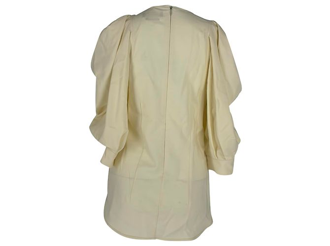Isabel Marant Surya Blouse in Ivory Lyocell White Cream - view 7