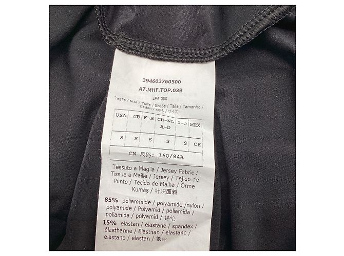 Max Mara Rollkragen-Langarm-Oberteil in Schwarz Polyamid - Ansicht 6
