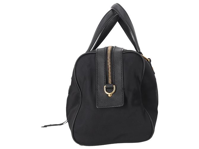 Borsa Marc Jacobs Trooper Bauletto in nylon nero - vista 2