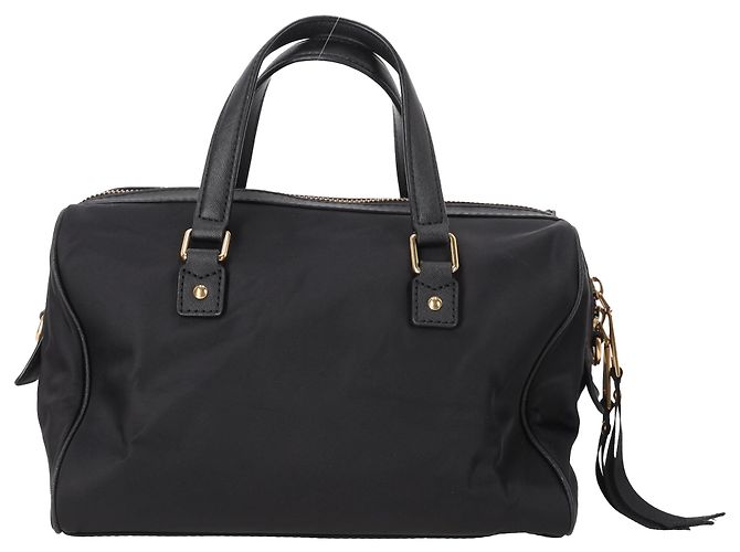 Borsa Marc Jacobs Trooper Bauletto in nylon nero - vista 3