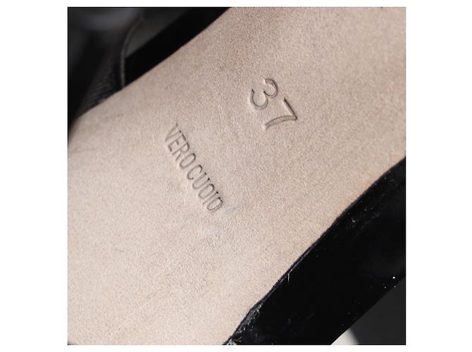 Alexander Wang High-Heel Mules aus schwarzem Lackleder - Ansicht 9