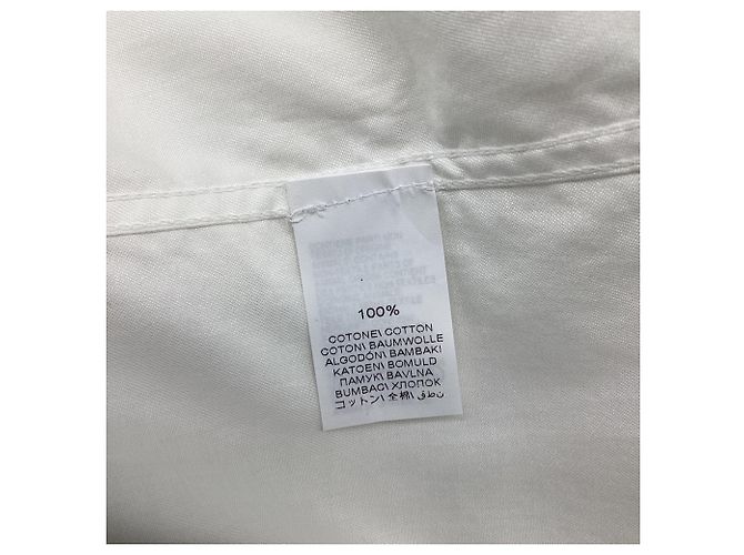 Camicia a maniche lunghe Brunello Cucinelli in cotone bianco - vista 4