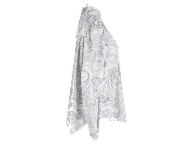 Camicetta Etro Paisley in cotone multicolore - vista 3
