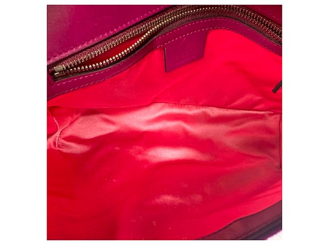 Borsa a tracolla Gucci GG Marmont Small in velluto viola Porpora - vista 7