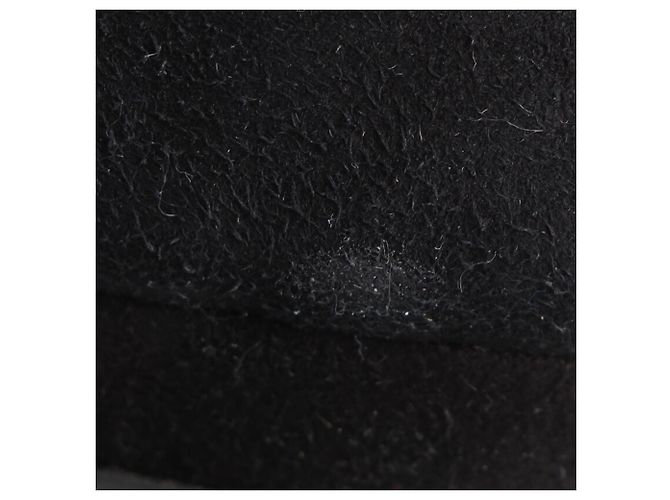 Mocassini a punta affusolata in scamosciato nero Acne Studios - vista 10