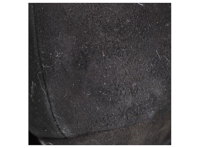 Mocassini a punta affusolata in scamosciato nero Acne Studios - vista 11