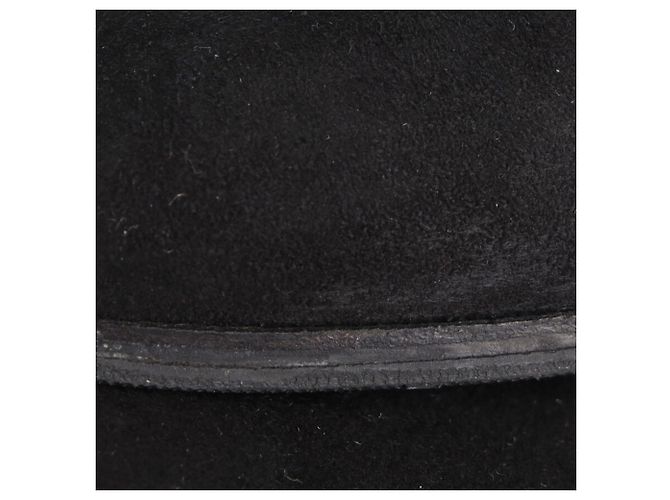 Mocassini a punta affusolata in scamosciato nero Acne Studios - vista 12
