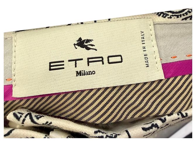 Etro weite Hose mit Paisley-Print in Multicolor Mehrfarben - Ansicht 6