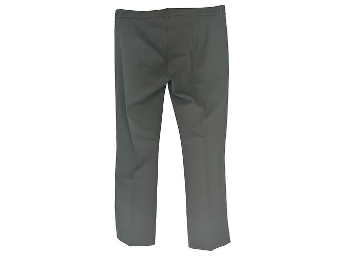 Pantalones S Max Mara en algodón negro - vista 2