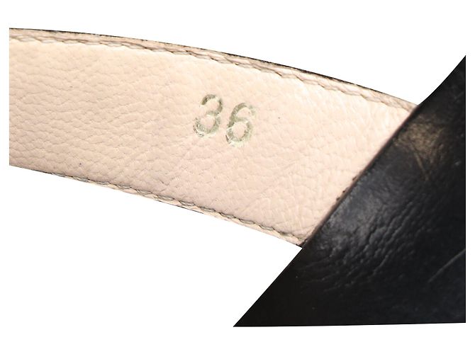 Sandali slide Versace Medusa Logo-Plaque in pelle nera Nero - vista 9