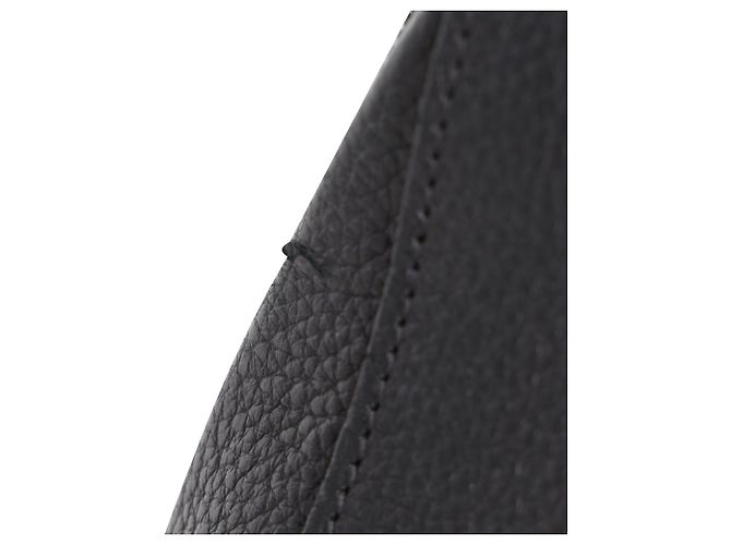 Marc Jacobs Vanity Pouch Tasche aus schwarzem Leder - Ansicht 10