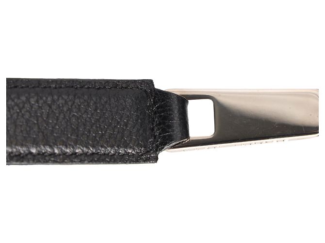 Marc Jacobs Vanity Pouch Tasche aus schwarzem Leder - Ansicht 12