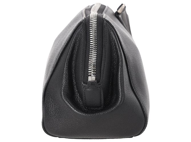 Marc Jacobs Vanity Pouch Tasche aus schwarzem Leder - Ansicht 2
