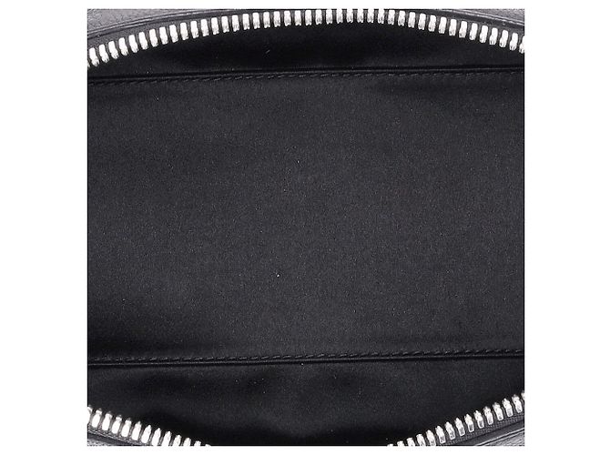 Marc Jacobs Vanity Pouch Tasche aus schwarzem Leder - Ansicht 6