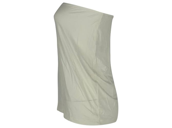 Paco Rabanne Rollkragen-Top mit Spitzenmuster in Gelb, Polyamid - Ansicht 13