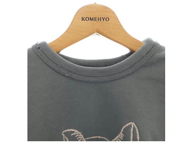 Autre Marque Mina perhonen Baumwoll-Sweatshirt Grün - Ansicht 5