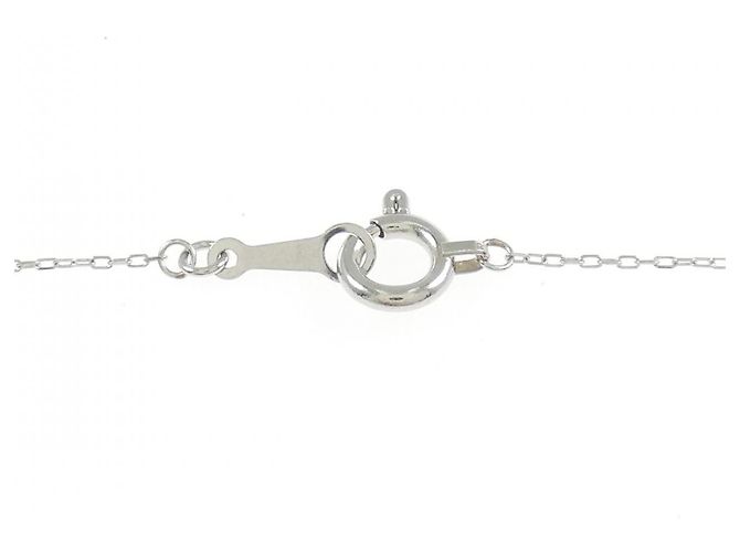 Autre Marque Collana con Diamanti Pt900 Pt850 Argento - vista 5