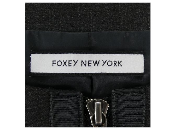 Autre Marque Abrigo FOXEY NEW YORK Castaño - vista 4