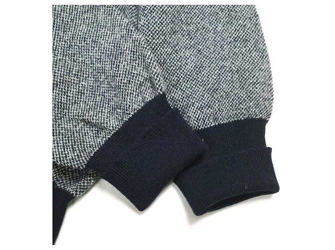 Autre Marque J.PRESS Super Geelong Wool V Neck Knitwear Blue Navy blue - view 5