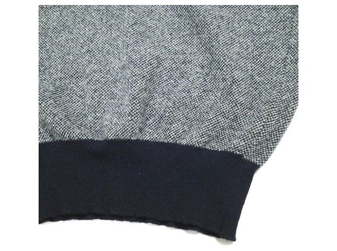 Autre Marque J.PRESS Super Geelong Wool V Neck Knitwear Blue Navy blue - view 6