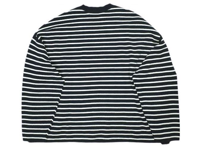 Autre Marque Suéter de punto de algodón con letras DAIRIKU Docking JUST AN IDEA Limited Branco Azul marinho - vista 2