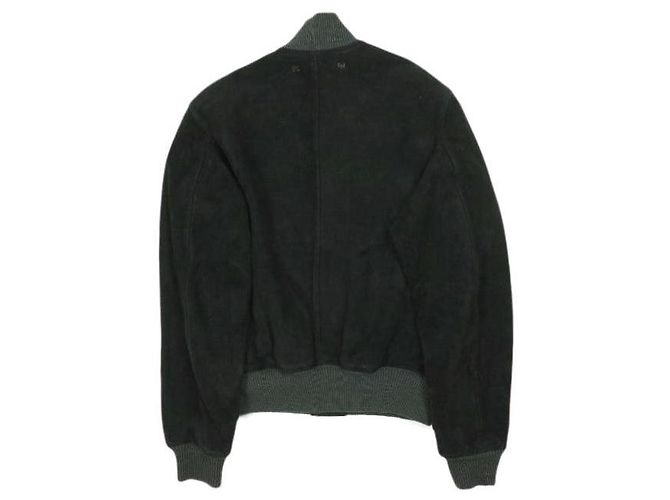 Ralph Lauren Chaqueta RRL de ante de piel de ciervo Negro - vista 2