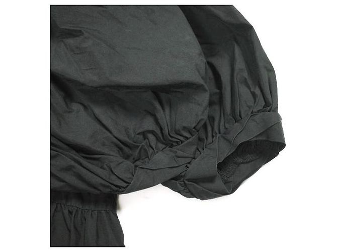 Autre Marque Camicetta a balze ADAM ET ROPE Typewriter Nero - vista 5