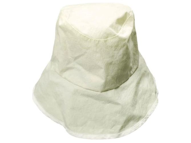Autre Marque La Maison de Lyllis GRASS POTHAT Cappello Bucket in Nylon Limited Bianco Bianco sporco - vista 3