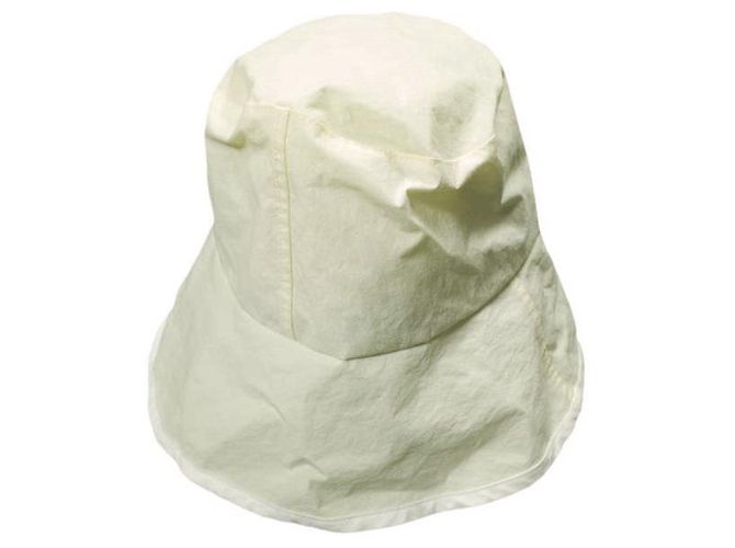 Autre Marque La Maison de Lyllis GRASS POTHAT Cappello Bucket in Nylon Limited Bianco Bianco sporco - vista 4